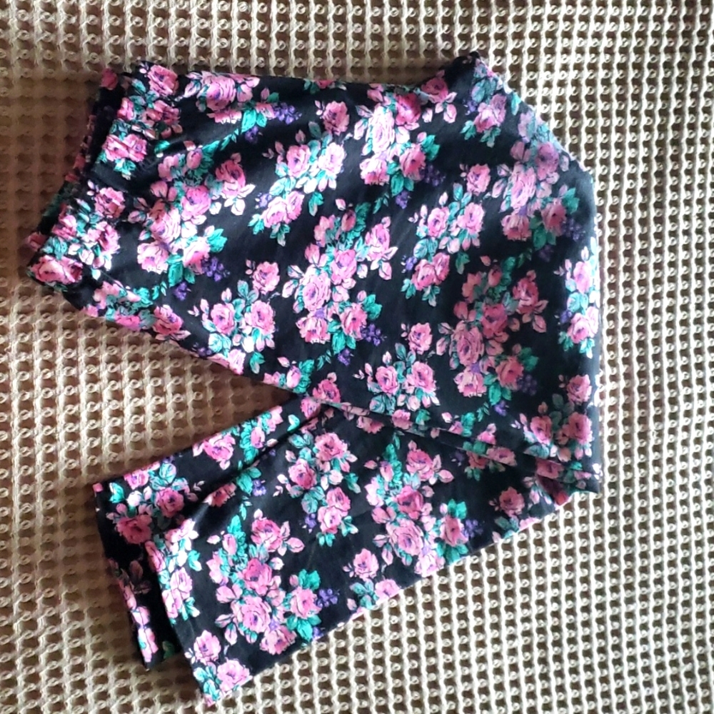 Floral leggings